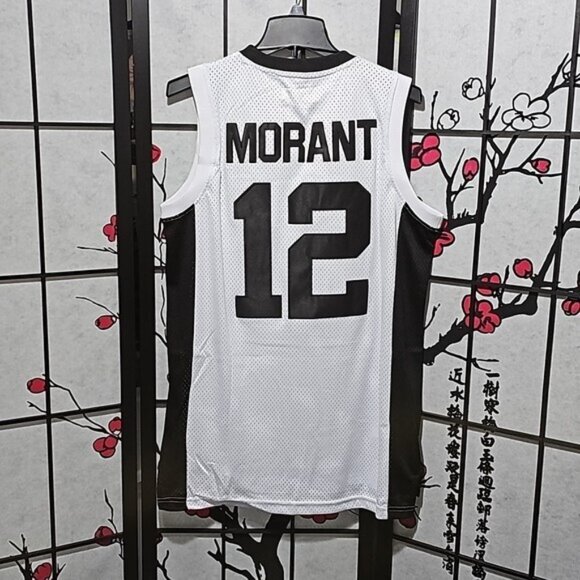 Ja Morant Crestwood Heights Basketball Jersey Size Medium New - Picture 8 of 11
